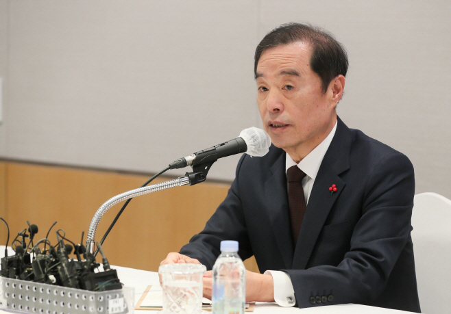 김병준 전경련 미래발전위원장 겸 회장직무대행