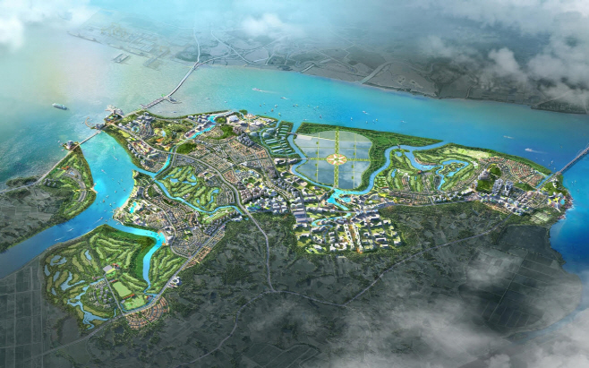 솔라시도 개발 계획 조감도