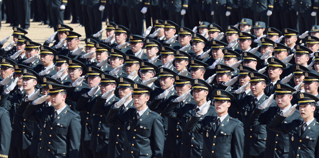 2023 육·해·공군·해병대 학군장교 임관식