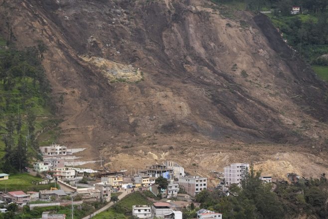 Ecuador Landslide <YONHAP NO-2493> (AP)