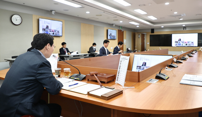 전국대도시시장협의회 영상회의