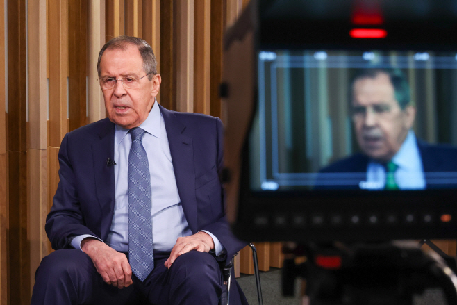 Russian Foreign Minister Lavrov visits TASS News Agency