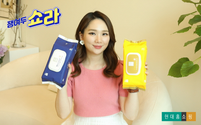 현대홈쇼핑 쟁여두쇼라 인서트 촬영 현장