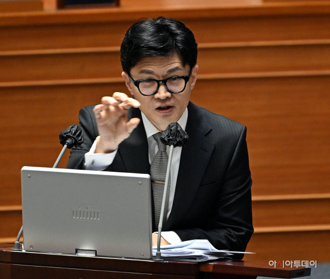 [포토] 대정부질문 답변하는 한동훈 장관