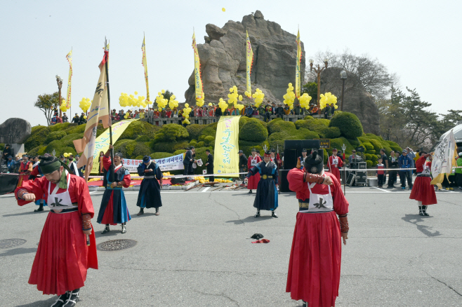2023년 유달산 봄축제 이번 주말 개최(수군 교대식)