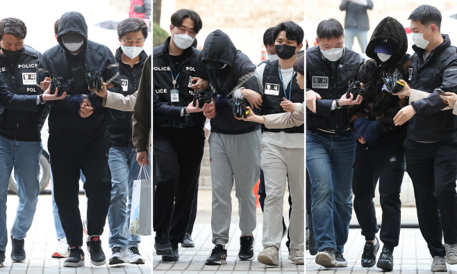 '강남 납치살해' 3인조 영장심사