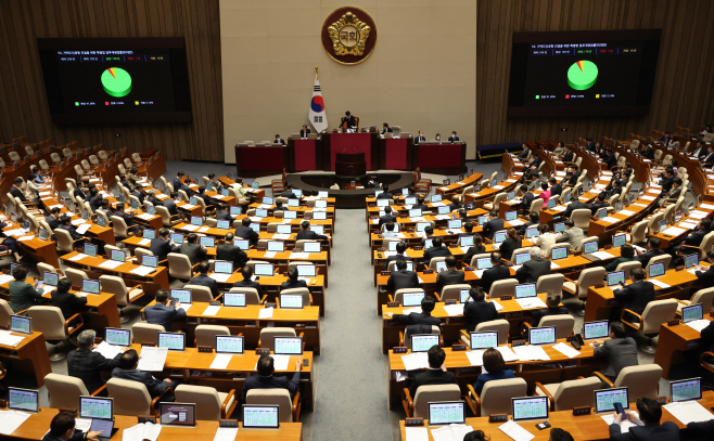 가덕도신공항 건설을 위한 특별법 개정안 가결
