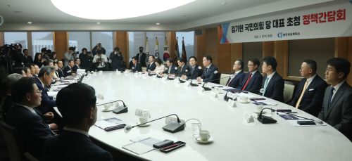 30412 김기현 국민의 힘 대표 초청 정책간담회