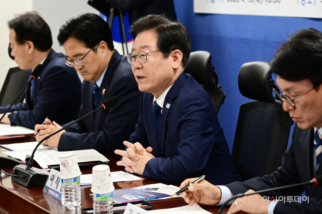 [포토] 발언하는 이재명 민주당 대표