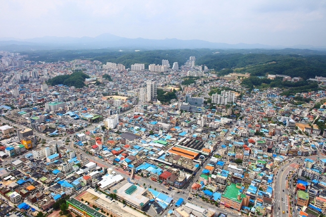 안동 시가지 전경