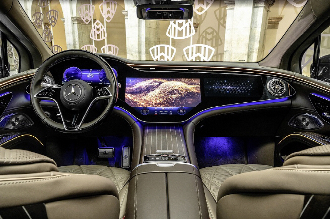 Mercedes EQS SUV Maybach, Lisbon 2023