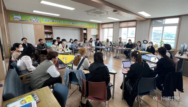 보도사진1(홍성교육지원청, 수석교사 수업나눔을 위한 공개)