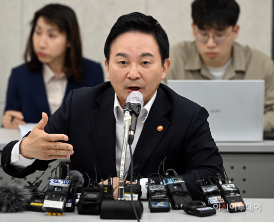 [포토] 원희룡, 전세사기 등 현안 관련 기자간담회