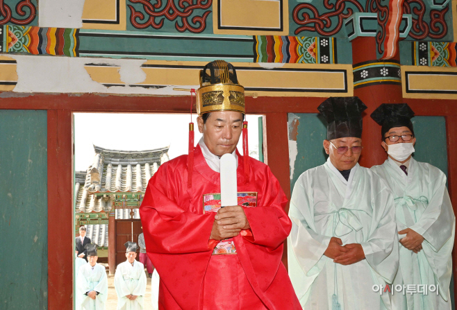 창녕항교에서 성낙인 창녕군수 취임 고유례 봉행2