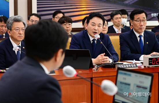 [포토] 질의에 답변하는 원희룡 장관