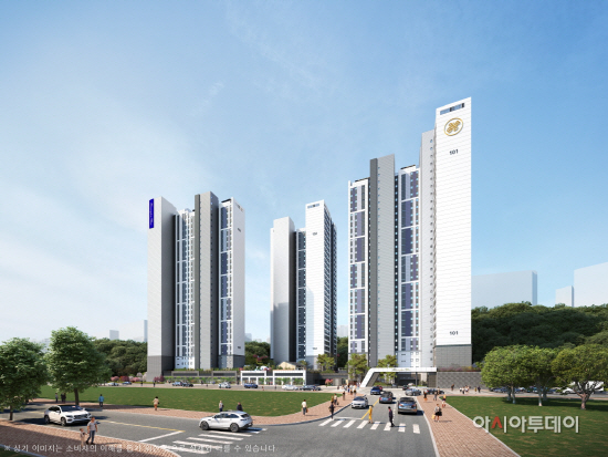 해링턴 플레이스 다산파크 주경투시도