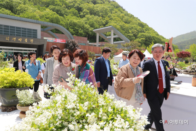 전국 분경야생화 작품전시회 개최)