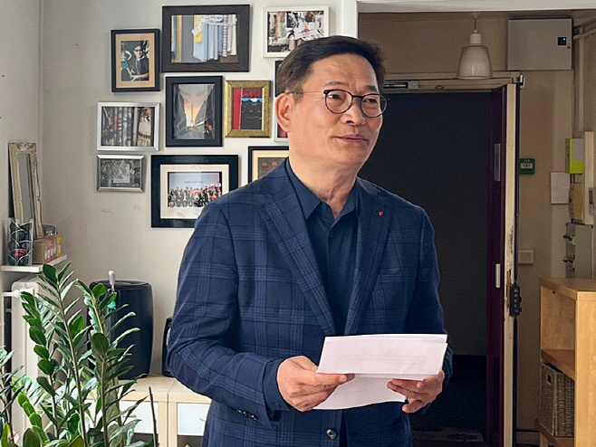 입장 밝히는 송영길 전 대표