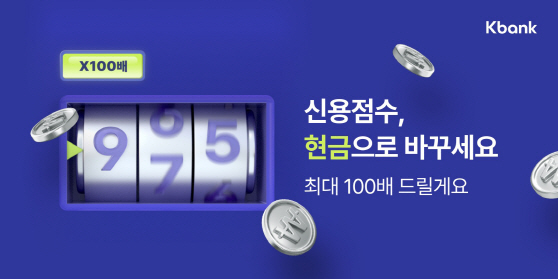 [케이뱅크] 신용관리 서비스 이벤트 실시