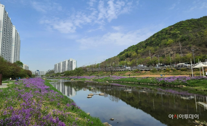 지방정원 조성예정지로 지정된 안양천 일대2