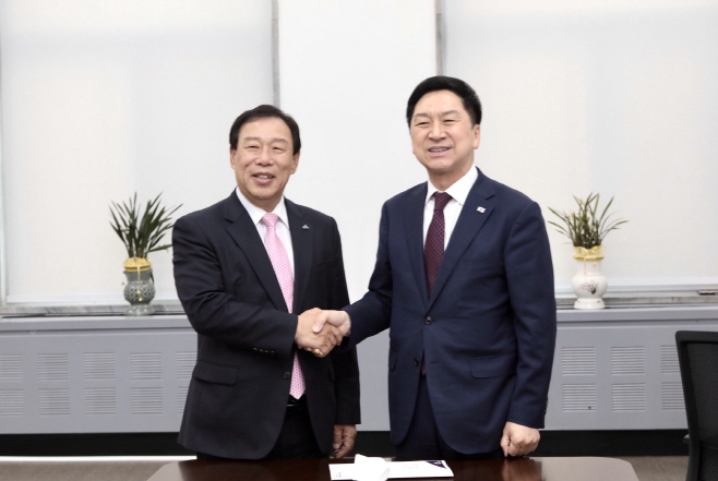 최민호시장_김기현국힘당대표면담2