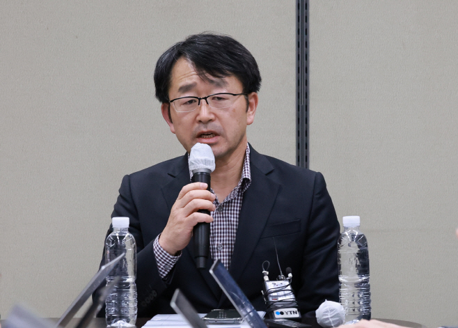 남궁환 주수단대사, 수단 교민 대피 상황 설명<YONHAP NO-3256>