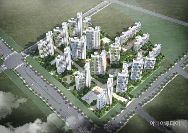 12블럭공동주택조감도