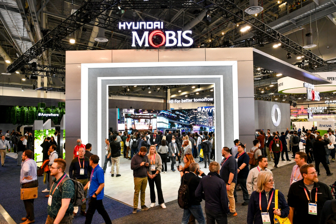 현대모비스 CES 2023 부스