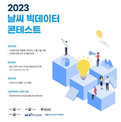 빅데이터 콘테스트 포스터