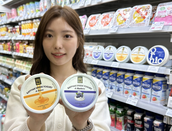 GS25에서 모델이 유어