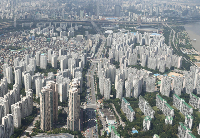 서울 송파구 일대 아파트 전경