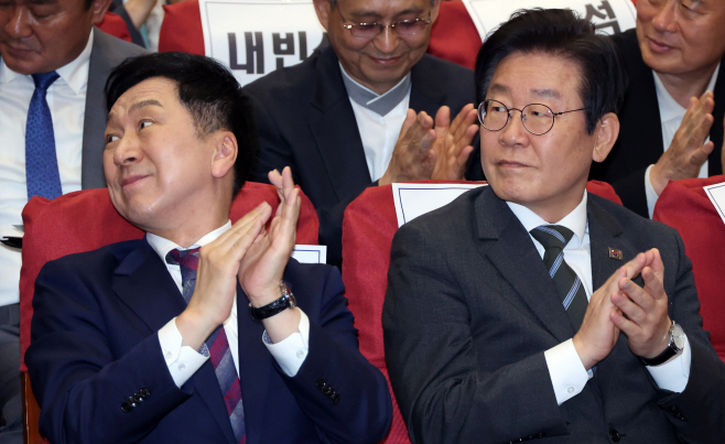 여야대표, 어린이 행사 참석