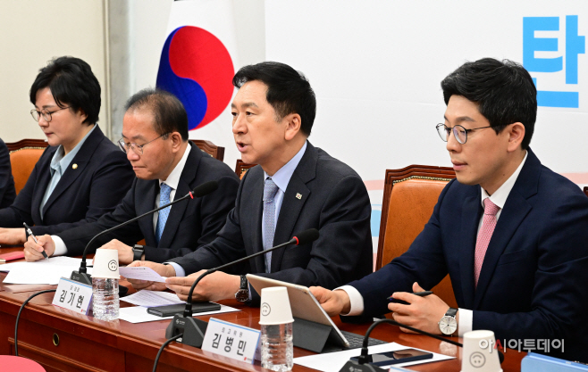 [포토] 김기현 '최고위원들 잇단 설화...당대표로서 무척 송구'