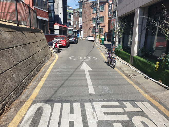 수도관 관경 확대