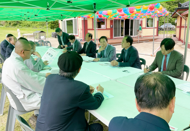 서산시, 국립중앙박물관장에게 보원사지 출토유물 제자리로 돌