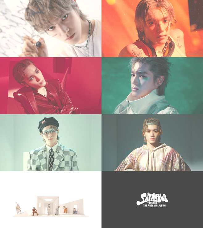 NCT 태용 첫 솔로 앨범 'SHALALA' 트레일러 영상 캡처 이미지