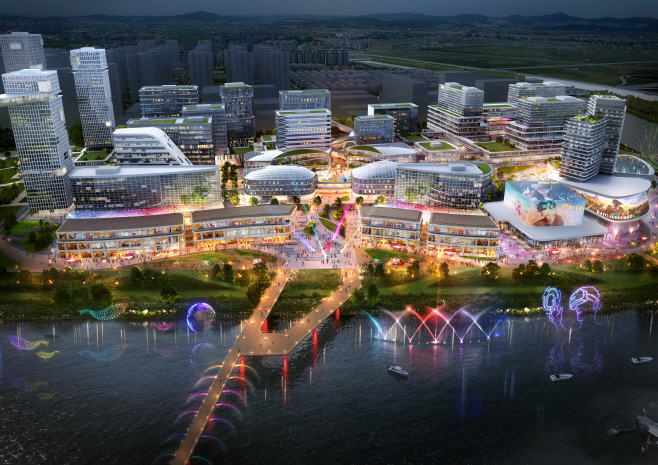 (3)_1-2_조감도(G-Tech_City-수변상가)