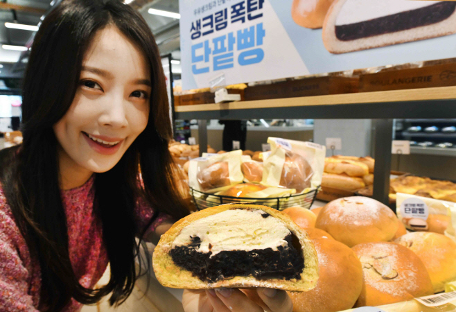 홈플러스 몽블랑제 생크림폭탄단팥빵(1)
