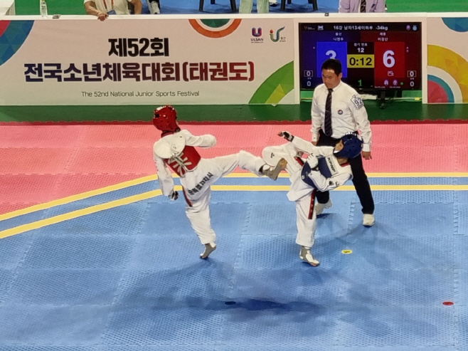 제52회 전국소년체육대회 출전 3