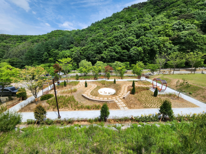 안성시, 서운산자연휴양림 숲속힐링정원 조성