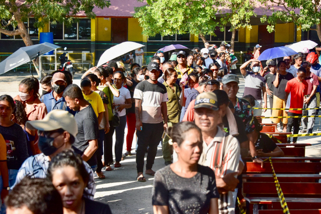 ETIMOR-POLITICS-VOTE <YONHAP NO-1789> (AFP)