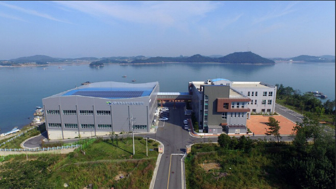 목포 수산식품 지원센터 전경