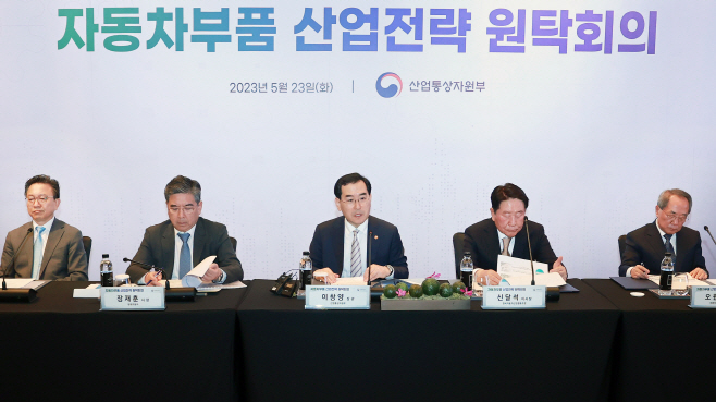 산업부 자동차부품 산업전략 원탁회의