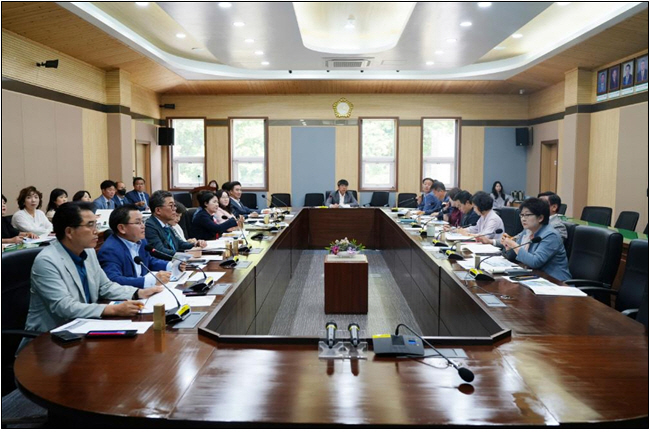 평택시의회, 5월 정기 의원 간담회 개최