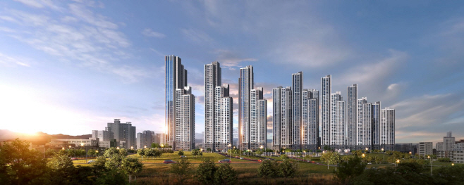 시흥 롯데캐슬 시그니처 투시도