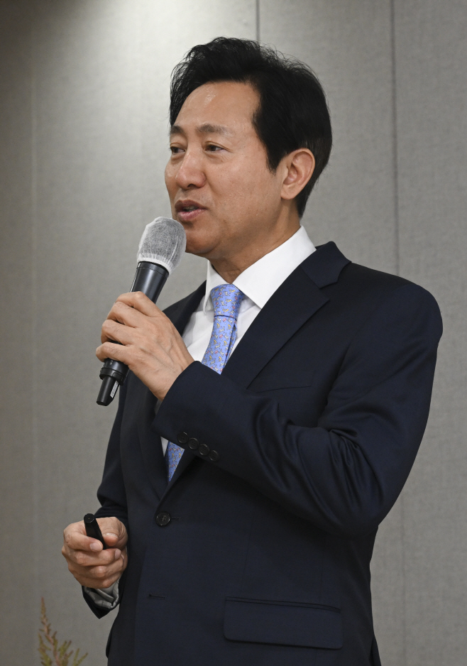 오세훈, 정원도시 서울 구상 발표14