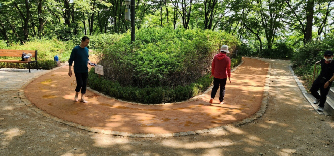 0606 대현산근린공원 황톳길 조성