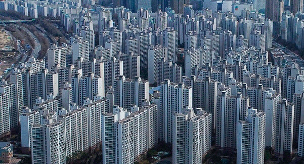서울 송파구 일대 아파트 전경