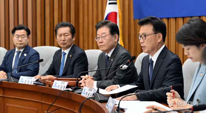 [포토] 발언하는 박광온