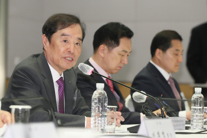 전경련 김기현 국민의힘 대표 초청 정책간담회